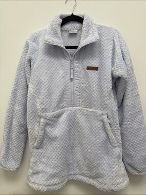 Columbia Lilac Fleece Half-Zip Pullover